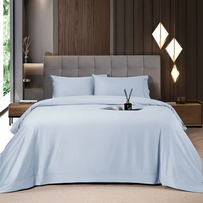 Bamboo Sheets Set 4 Pc,Cooling Breathable & Hotel Luxury Super Silky Soft, 16'' Deep Pocket.